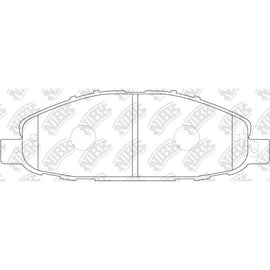 Front Brake Pads For Isuzu Mitsubishi Nissan