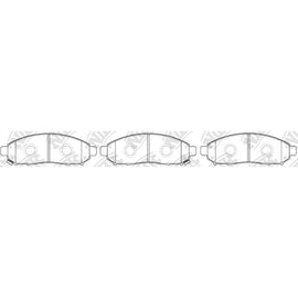Front Brake Pads For Nissan Suzuki Chevrolet
