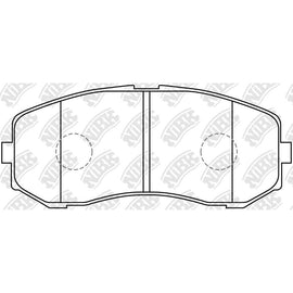 Front Brake Pads For Nissan Civilian