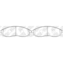 Load image into Gallery viewer, Front Brake Pads For Mitsubishi Nissan