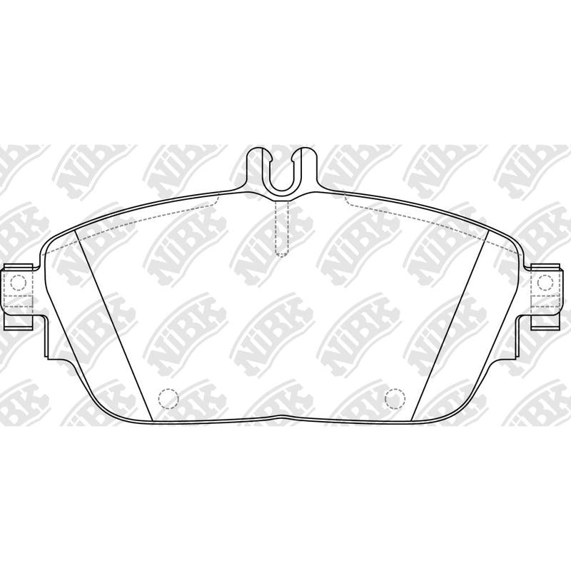 Front Brake Pads For Infiniti Mercedes-Benz