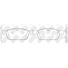 Load image into Gallery viewer, Front Brake Pads For Mercedes-Benz NIBK PN31017