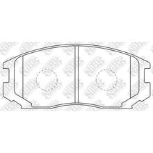 Load image into Gallery viewer, Front Brake Pads For Mitsubishi Daihatsu Toyota