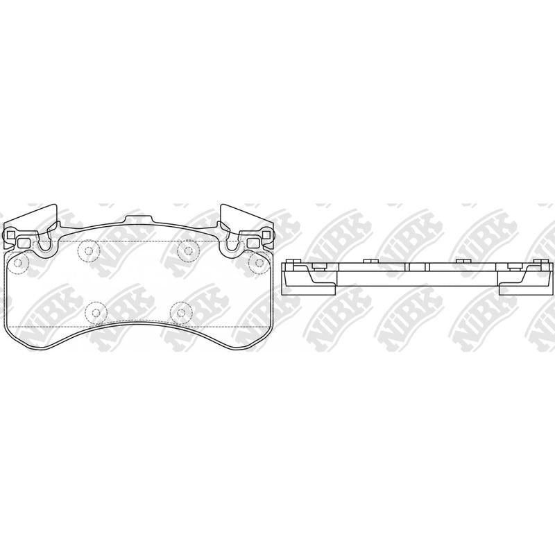 Front Brake Pads For Audi Bentley