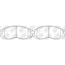 Load image into Gallery viewer, Front Brake Pads For Mitsubishi NIBK PN3369