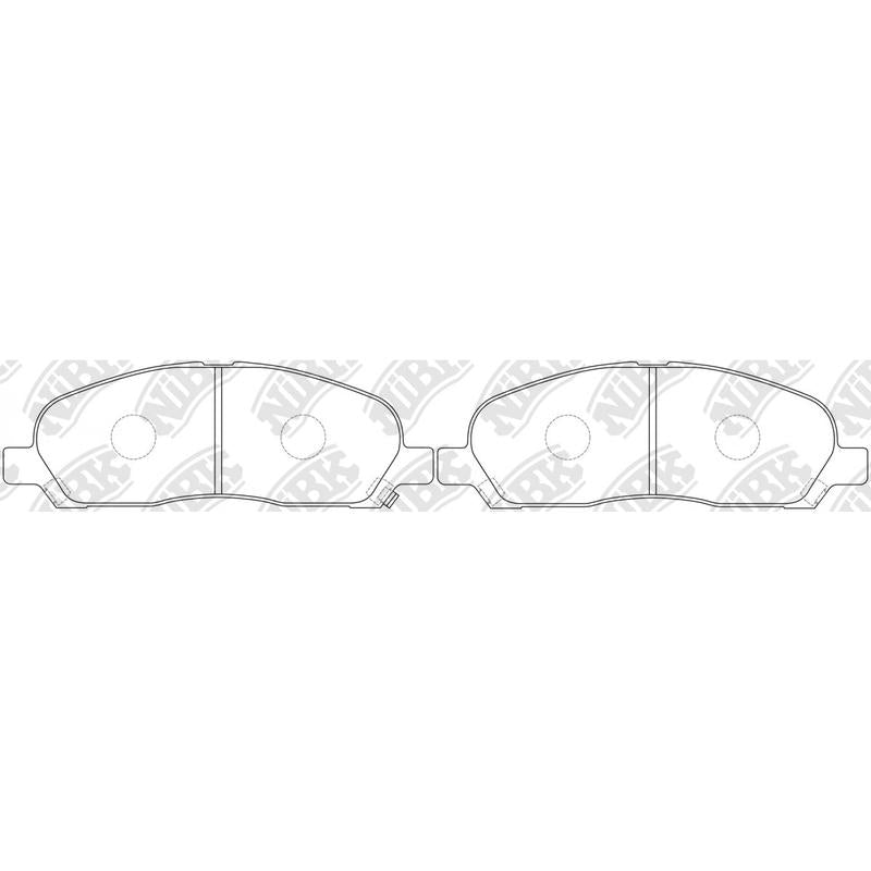 Front Brake Pads For Mitsubishi