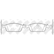 Load image into Gallery viewer, Front Brake Pads For Ford Lincoln NIBK PN51011