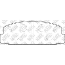 Load image into Gallery viewer, Rear Brake Pads For Ford Mazda NIBK PN5203