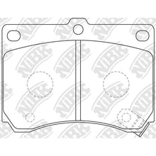 Load image into Gallery viewer, Front Brake Pads For Ford Mazda NIBK PN5230