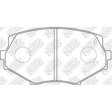 Load image into Gallery viewer, Front Brake Pads For Mazda NIBK PN5364