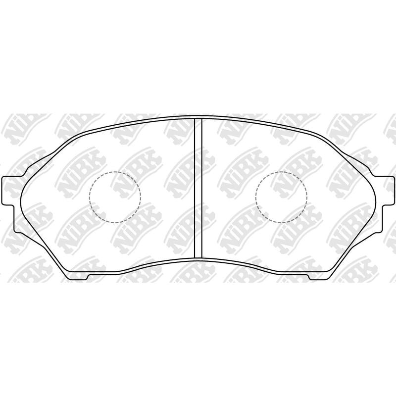 Front Brake Pads For Mazda NIBK PN5425
