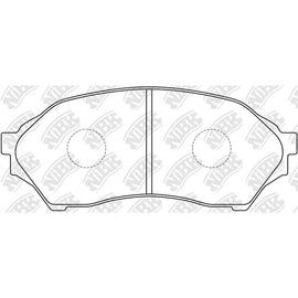 Front Brake Pads For Mazda NIBK PN5425