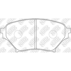 Front Brake Pads For Mazda NIBK PN5486