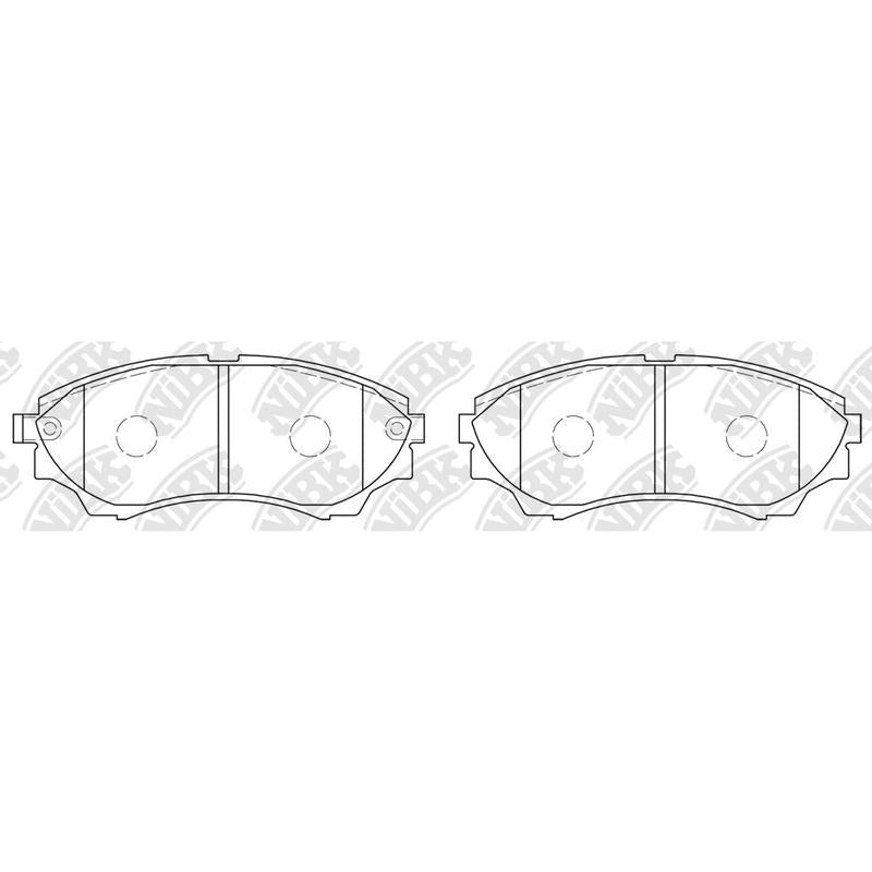 Front Brake Pads For Ford Mazda