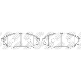 Front Brake Pads For Ford Mazda