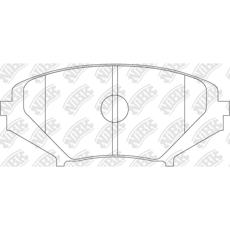 Front Brake Pads For Mazda RX-8