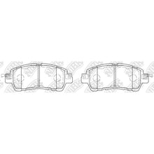 Load image into Gallery viewer, Front Brake Pads For Mazda Toyota NIBK PN5816