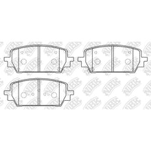 Load image into Gallery viewer, Front Brake Pads For Hyundai Kia Genesis