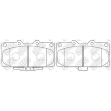 Load image into Gallery viewer, Front Brake Pads For Nissan Subaru