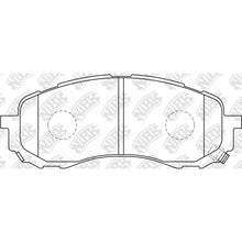 Load image into Gallery viewer, Front Brake Pads For Subaru Impreza