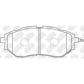 Front Brake Pads For Subaru