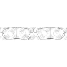 Load image into Gallery viewer, Front Brake Pads For Honda Subaru
