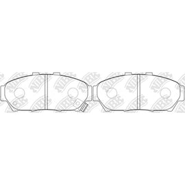 Front Brake Pads For Honda NIBK PN8337