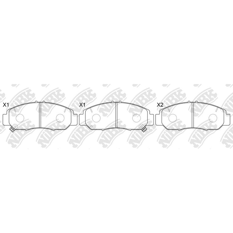 Front Brake Pads For Honda Acura