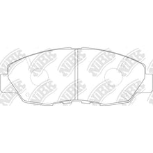 Load image into Gallery viewer, Front Brake Pads For Honda NIBK PN8484