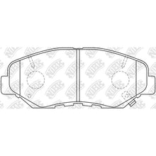 Load image into Gallery viewer, Front Brake Pads For Honda NIBK PN8485
