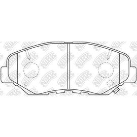 Front Brake Pads For Honda NIBK PN8485