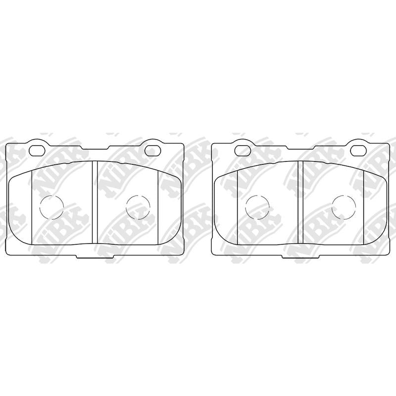 Front Brake Pads For Honda Acura NIBK PN8801