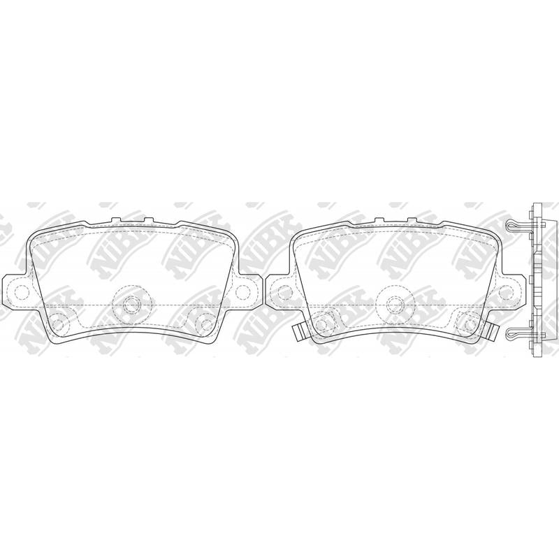 Rear Brake Pads For Honda