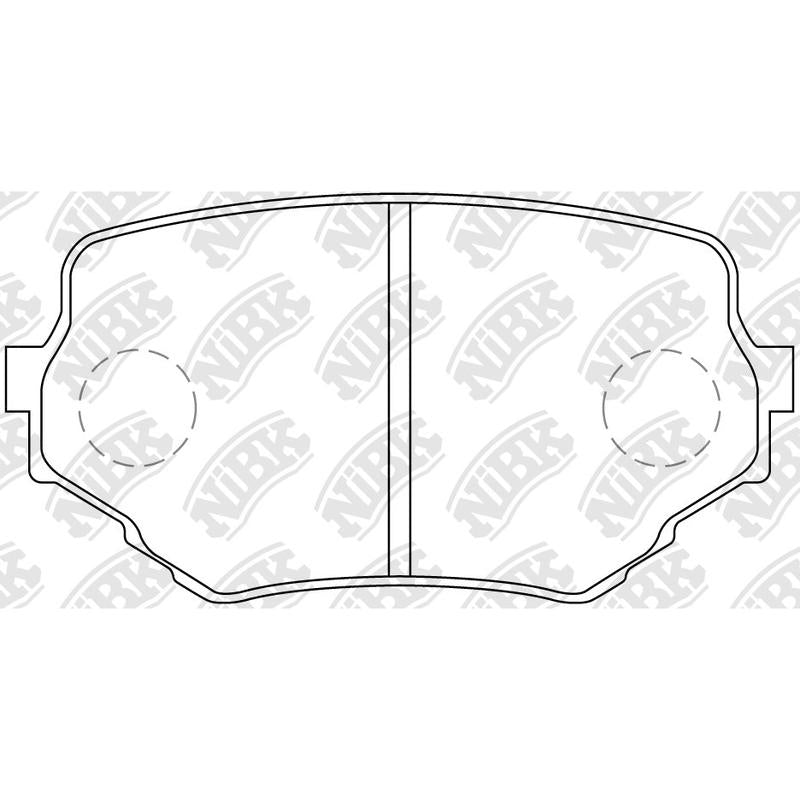 Front Brake Pads For Mazda Suzuki