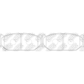 Front Brake Pads For Suzuki Mitsubishi