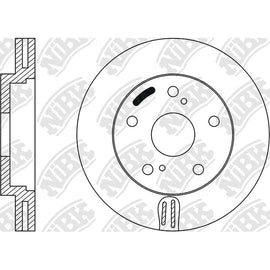 Front Rotors For Lexus Toyota NIBK RN1009V