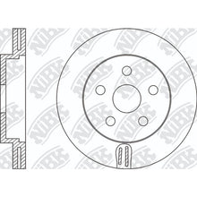 Load image into Gallery viewer, Front Rotors For Pontiac Toyota NIBK RN1142V