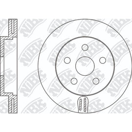 Front Rotors For Pontiac Toyota NIBK RN1142V