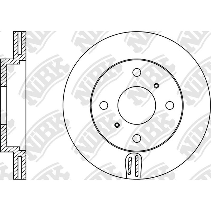 Front Rotors For Geely Toyota