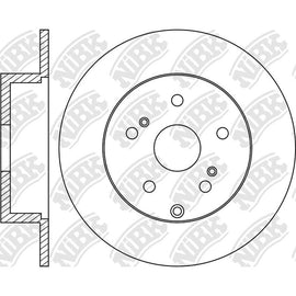 Rear Rotors For Toyota NIBK RN1201