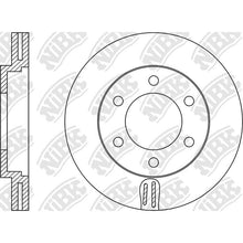 Load image into Gallery viewer, Front Rotors For Fiat Mitsubishi NIBK RN1247V