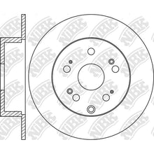 Load image into Gallery viewer, Rear Rotors For Acura Honda NIBK RN1259