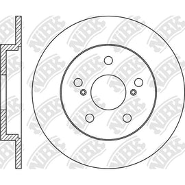 Rear Rotors For Toyota Auris Corolla