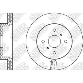 Front Rotors For Toyota NIBK RN1364V
