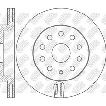 Load image into Gallery viewer, Front Rotors For Audi Ford Skoda Volkswagen NIBK RN1377V