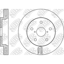 Load image into Gallery viewer, Front Rotors For Toyota NIBK RN1384V