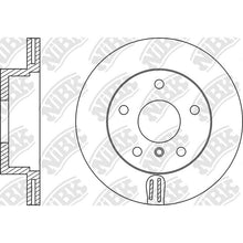 Load image into Gallery viewer, Front Rotors For BMW NIBK RN1398V