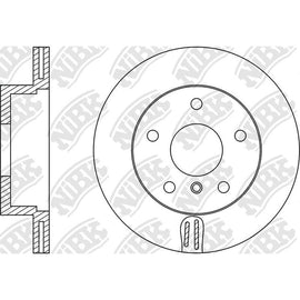 Front Rotors For BMW NIBK RN1398V