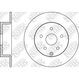 Rear Rotors For Pontiac Toyota