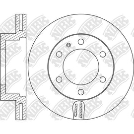 Front Rotors For Ford Mazda NIBK RN1465V